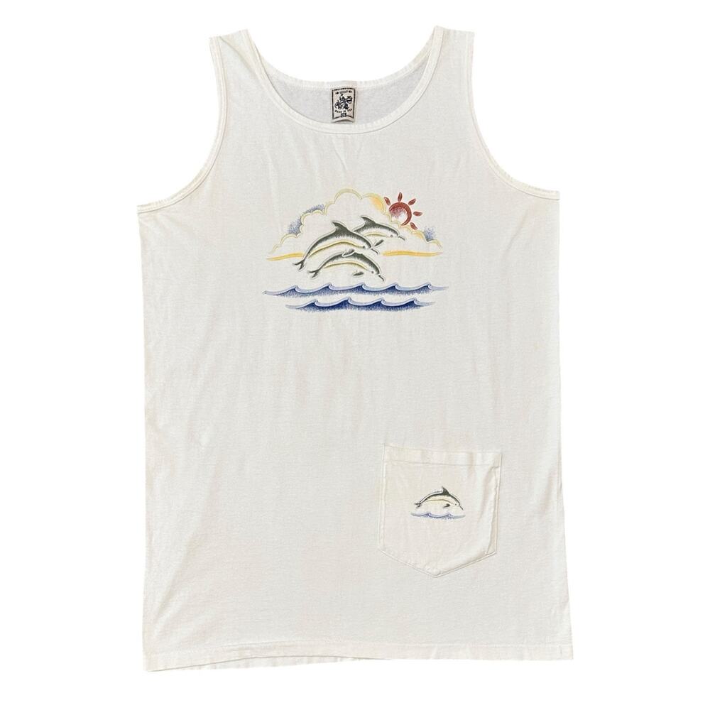 Vintage 90s Alore Dolphin Graphic Tunic